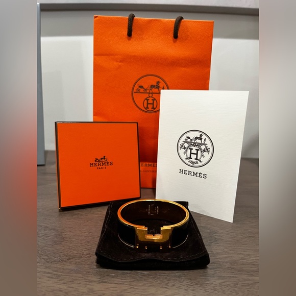 Rose Gold Hermès Clic Clac H PM - Picture 3 of 9